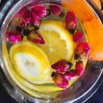Lemon and Rose Tea